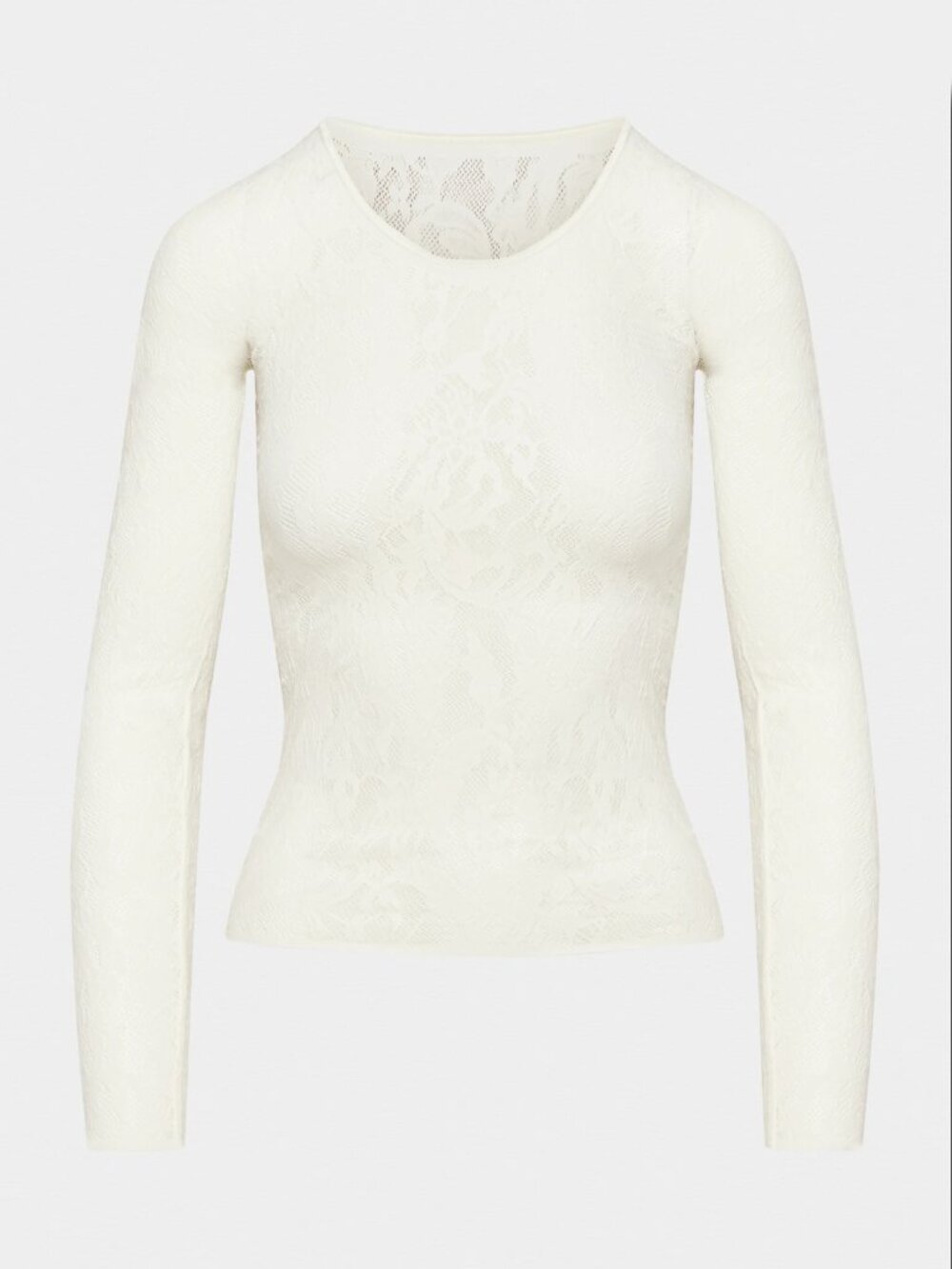 Aritzia Flora Seamless Corda Longsleeve, Size M, Light Birch